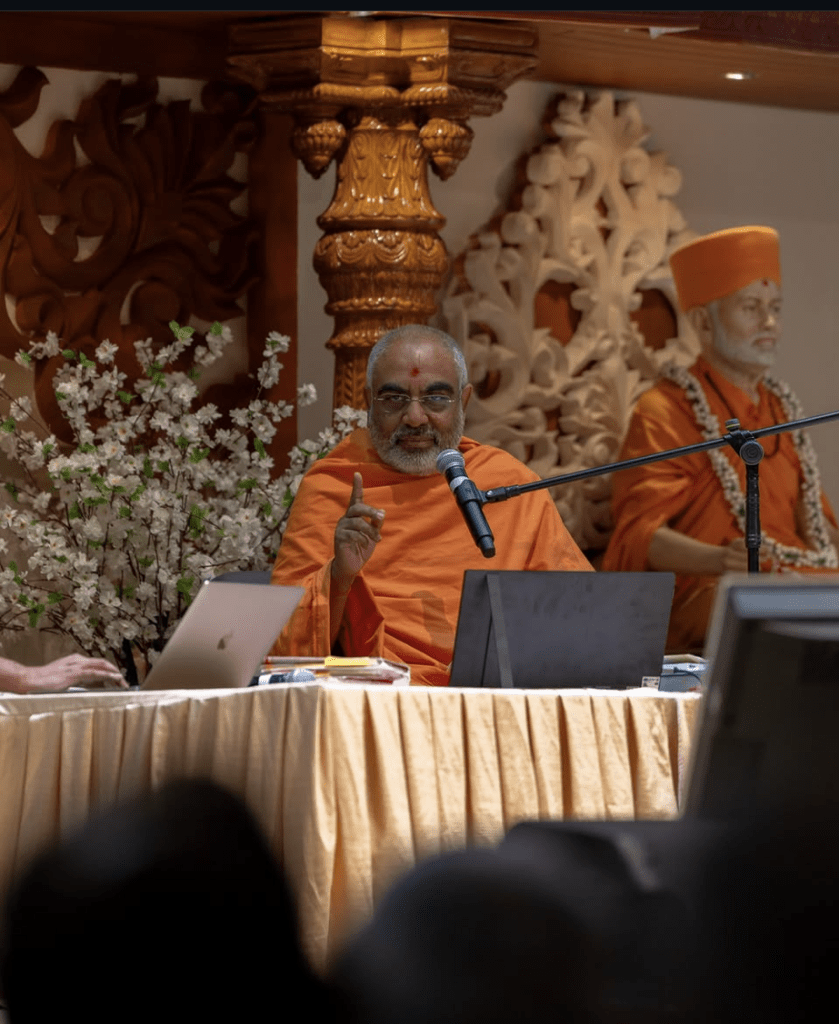 Pujya You Vivek Swami BAPS Leicester